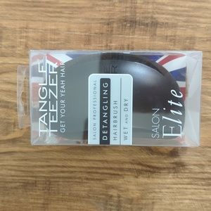 Tangle Teezer Salon Elite Detangling Hairbrush Wet and Dry - Black